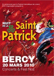 Saint Patrick 2010 à Bercy