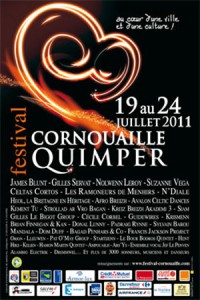 Le festival breton Cornouaille Quimper 2011