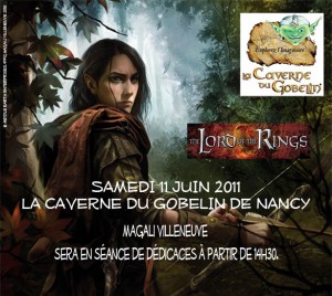Magali Villeneuve en dédicace à Nancy