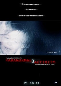 Paranormal Acivity 3 : nouvelle bande annonce